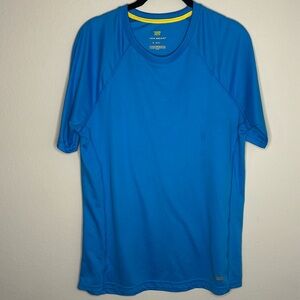 Blue dry fit t shirt